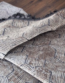 Синтетичний килим RETRO 30243 BROWN-BLACK - высокое качество по лучшей цене в Украине.